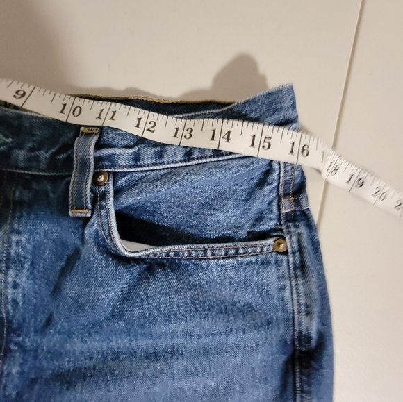 Agolde Pinch Waist Cotton High Rise Jeans Size 32 - Picture 6 of 15